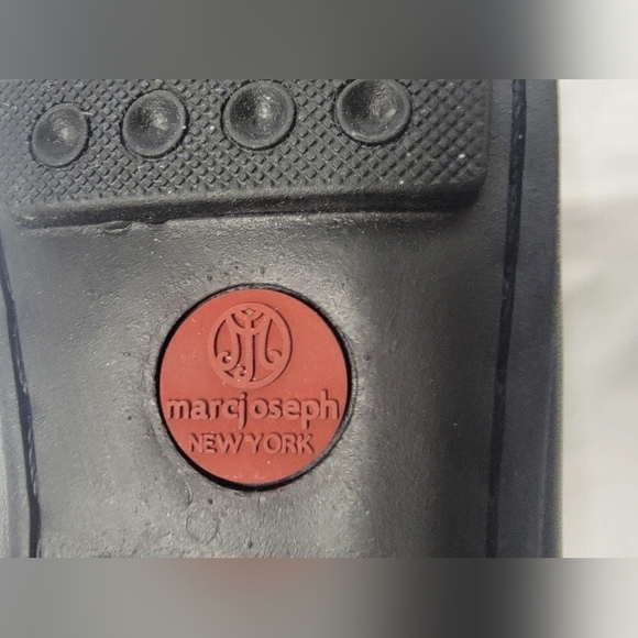 Marc Joseph New York Women's Lake Road Loafer Size 7 Grainy Black Slip On Shoe - Picture 3 of 8